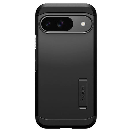 Google Pixel 9 / 9 Pro Spigen Tough Armor Case w. Kickstand  - Black