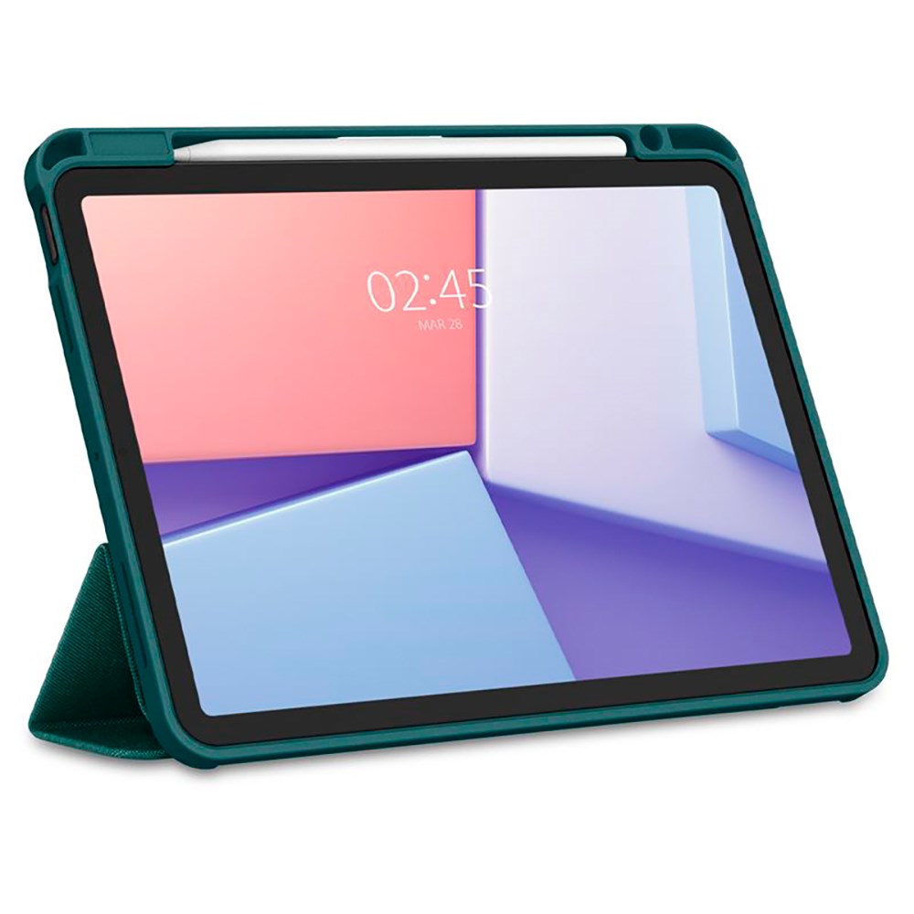 iPad Air 11" (2024) Spigen Urban Fit Fabric Case w. Pen Holder - Green