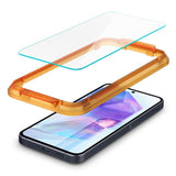 Samsung Galaxy A35 (5G) Spigen AlignMaster Glass tR Screen Protection - 2 pcs - Case Friendly - Transparent