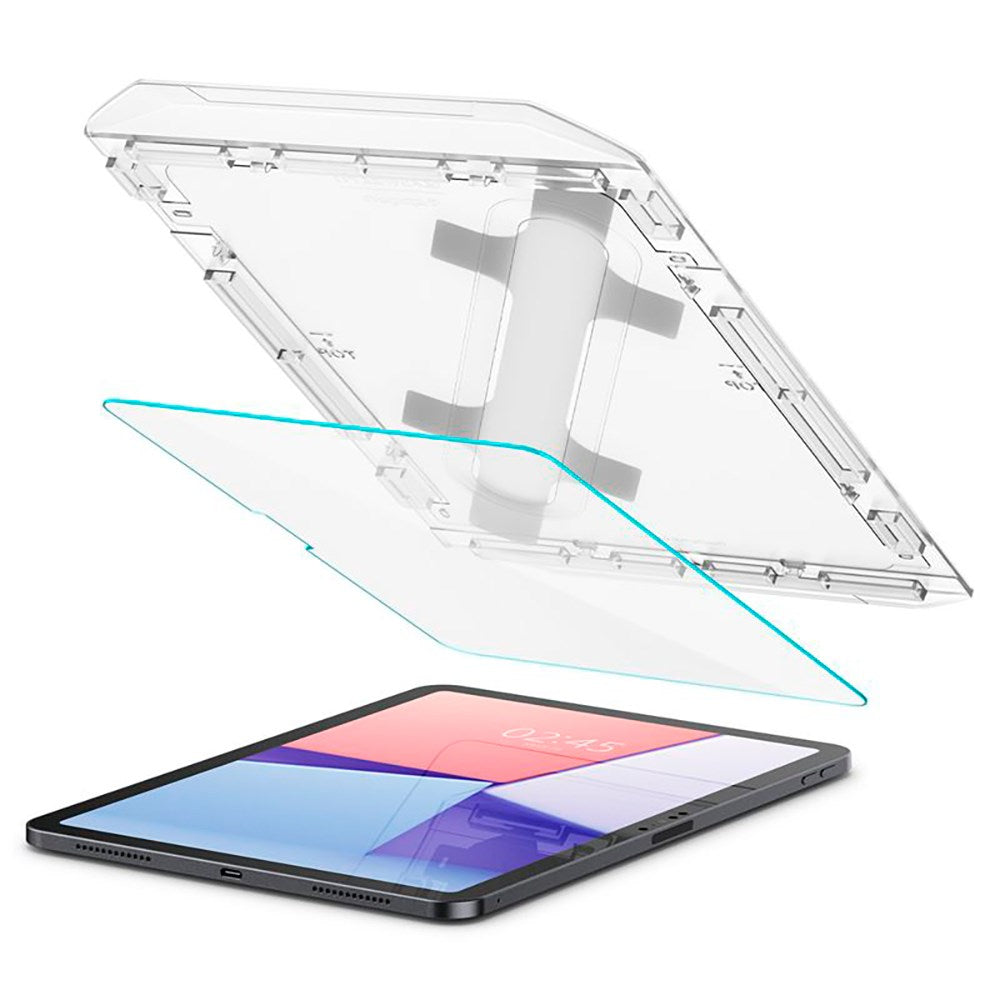 iPad Air 11" (2024) Spigen EZ Fit Glas.tR Screen Protection - Case Friendly - Transparent