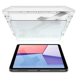 iPad Air 11" (2024) Spigen Paper Touch EZ Fit Glas.tR Screen Protection - Case Friendly - Transparent