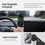 Spigen TapLock Phone Holder for Tesla S / 3 / X / Y / Cybertruck - MagSafe Compatible - Black