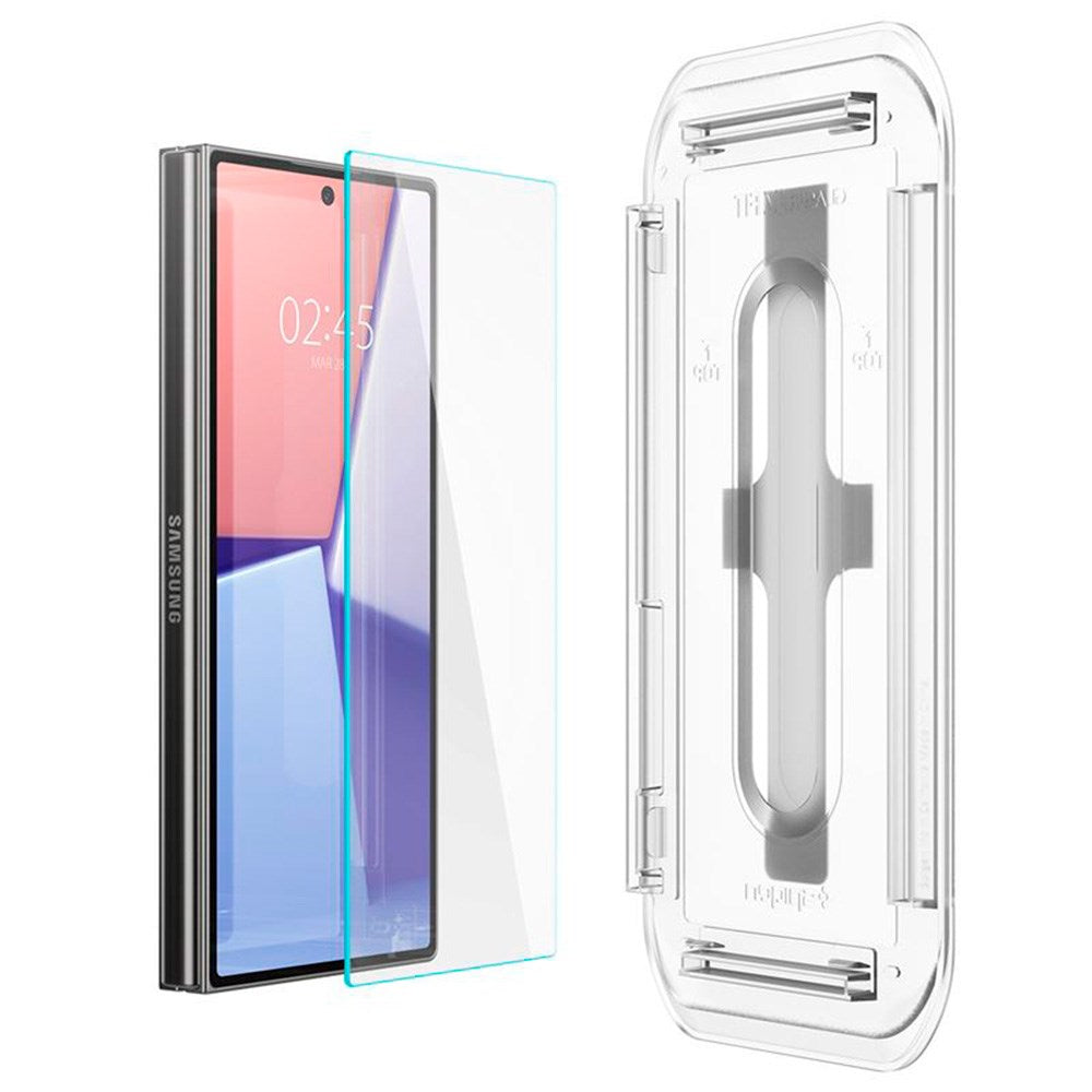 Spigen Samsung Galaxy Z Fold6 EZ Fit Glas.tR Screen protector - 2 pcs. - Case Friendly - Transparent