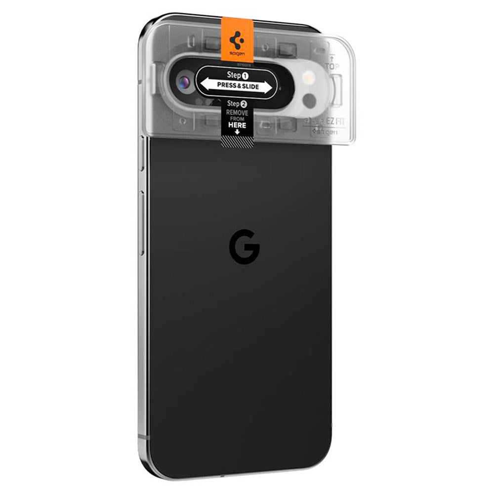 Google Pixel 9 / 9 Pro Spigen EZ Fit. tR Optik Camera Lens Protection - 2 pcs - Transparent