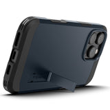 iPhone 16 Pro Max Spigen Tough Armor T Case w. Kickstand  - MagSafe Compatible - Blue