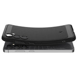 Samsung Galaxy S24 FE Spigen Rugged  Armor Case - Black