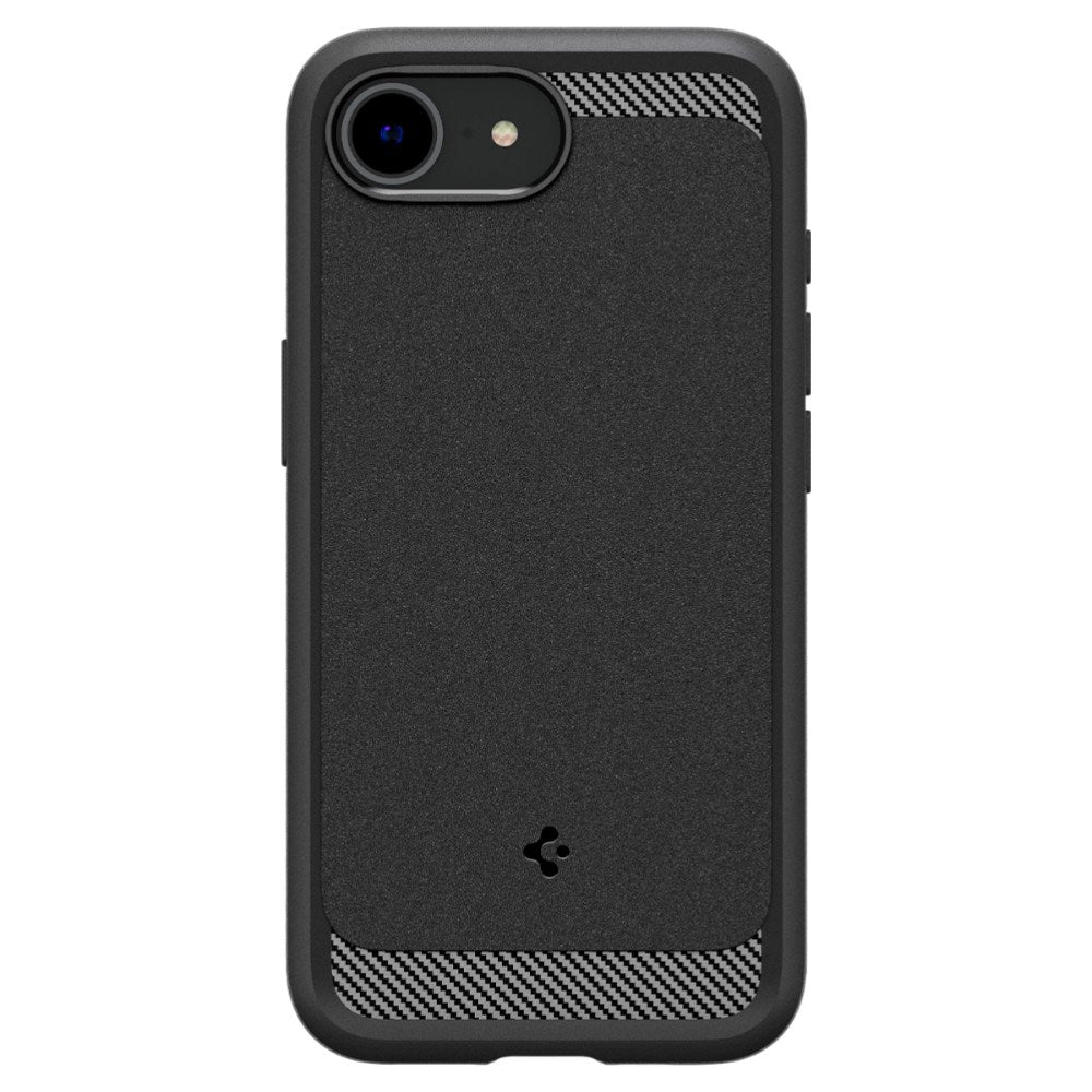 iPhone 16e Spigen Rugged Armor Case - MagSafe Compatible - Matte Black