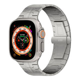 Apple Watch Ultra 1/2 (49mm) Just Mobile Titanium Strap - Silver