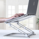 Tech-Protect Prodesk Laptop Stand - Silver