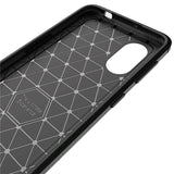 Samsung Galaxy XCover 5 Tech-Protect Flexible Plastic Carbon Case - Black