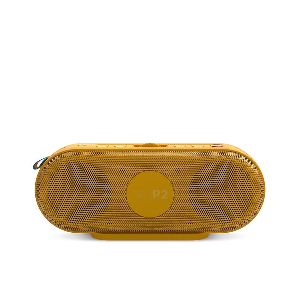 Polaroid Player P2 Portable Bluetooth Speaker - White / Yellow