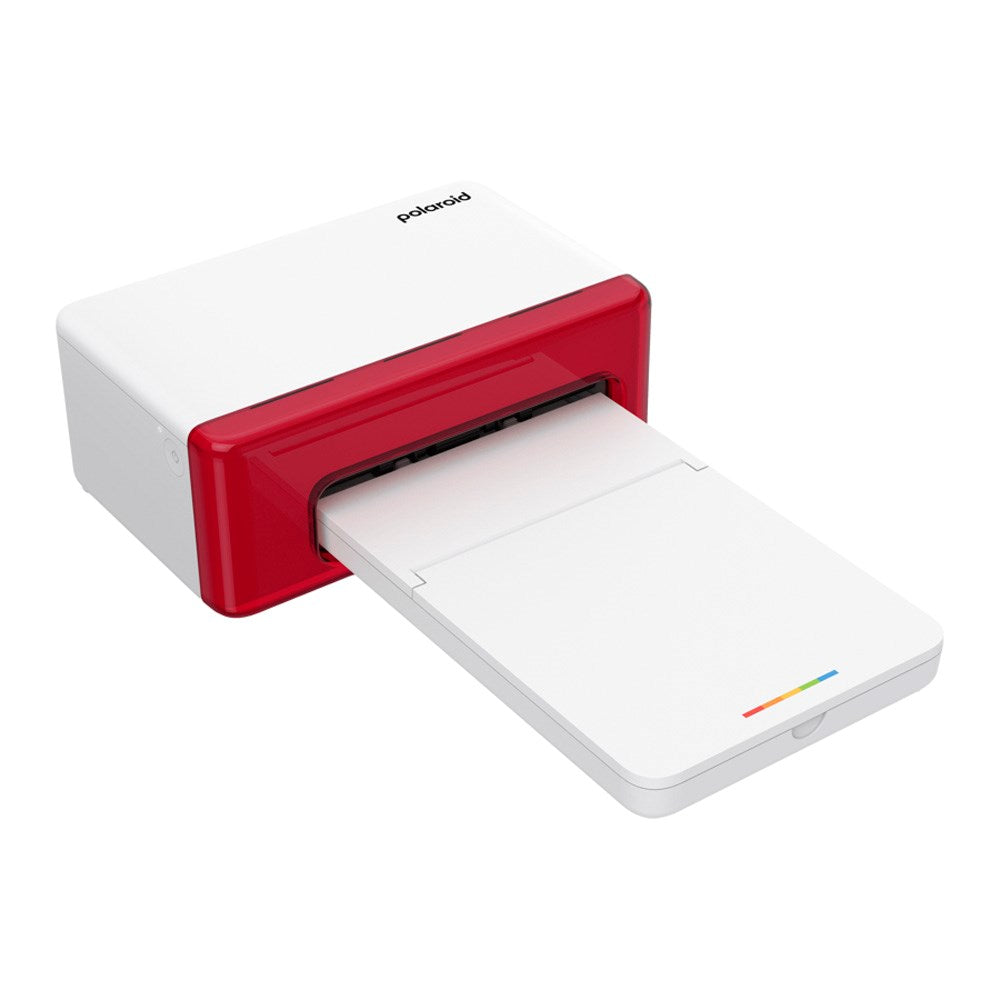 Polaroid Hi-Print Mobile Photo Printer 4"x6" - Hvid / Red