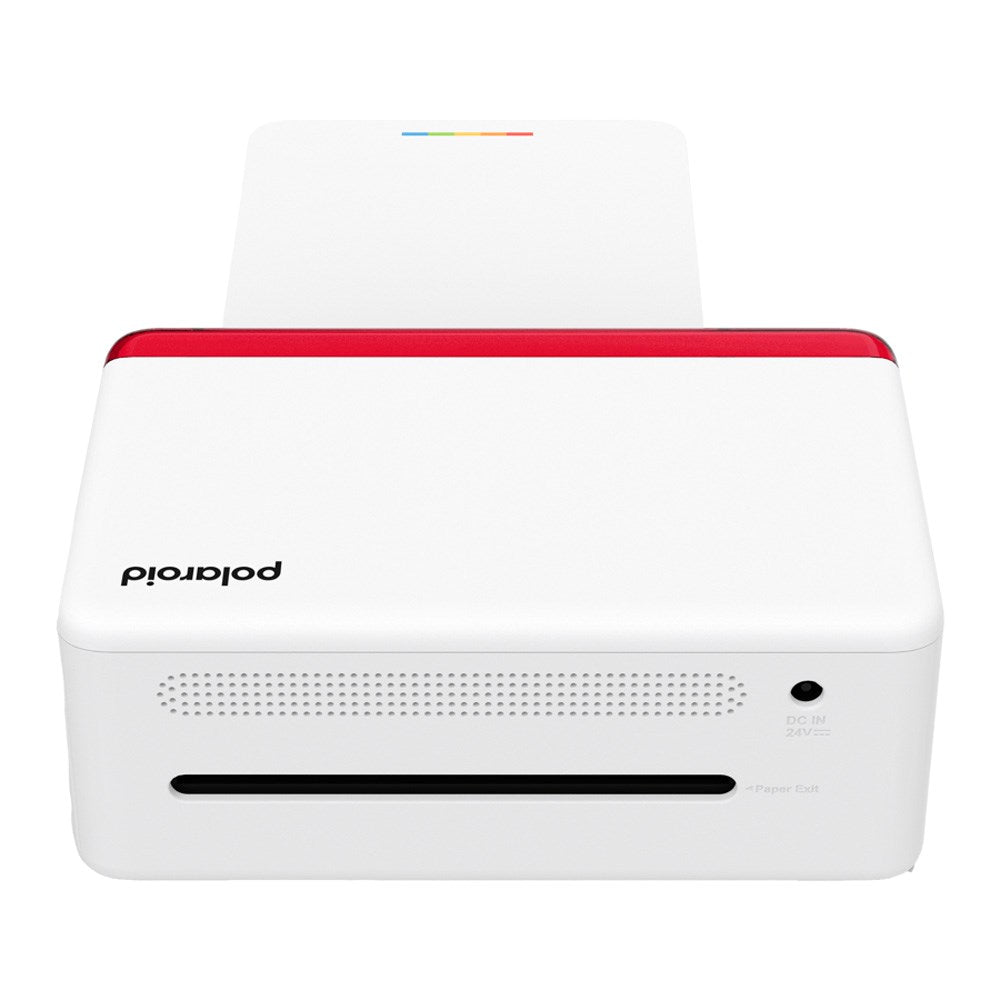 Polaroid Hi-Print Mobile Photo Printer 4"x6" - Hvid / Red