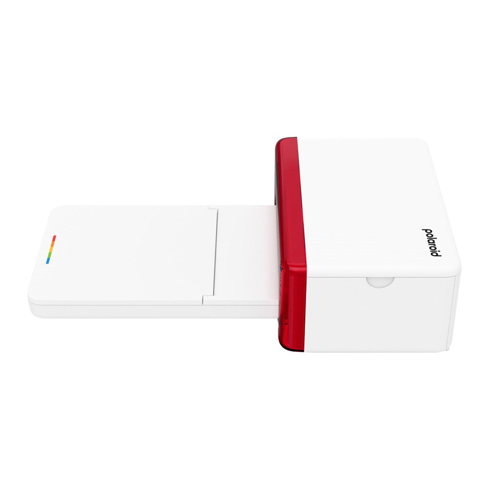 Polaroid Hi-Print Mobile Photo Printer 4x6" with 80 Pieces of Photo Paper - White / Red