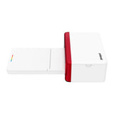 Polaroid Hi-Print Mobile Photo Printer 4x6" with 80 Pieces of Photo Paper - White / Red