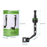 Multifunctional Mobile Holder with Clamp - Max Mobile: 65 x 90mm - Black / Green