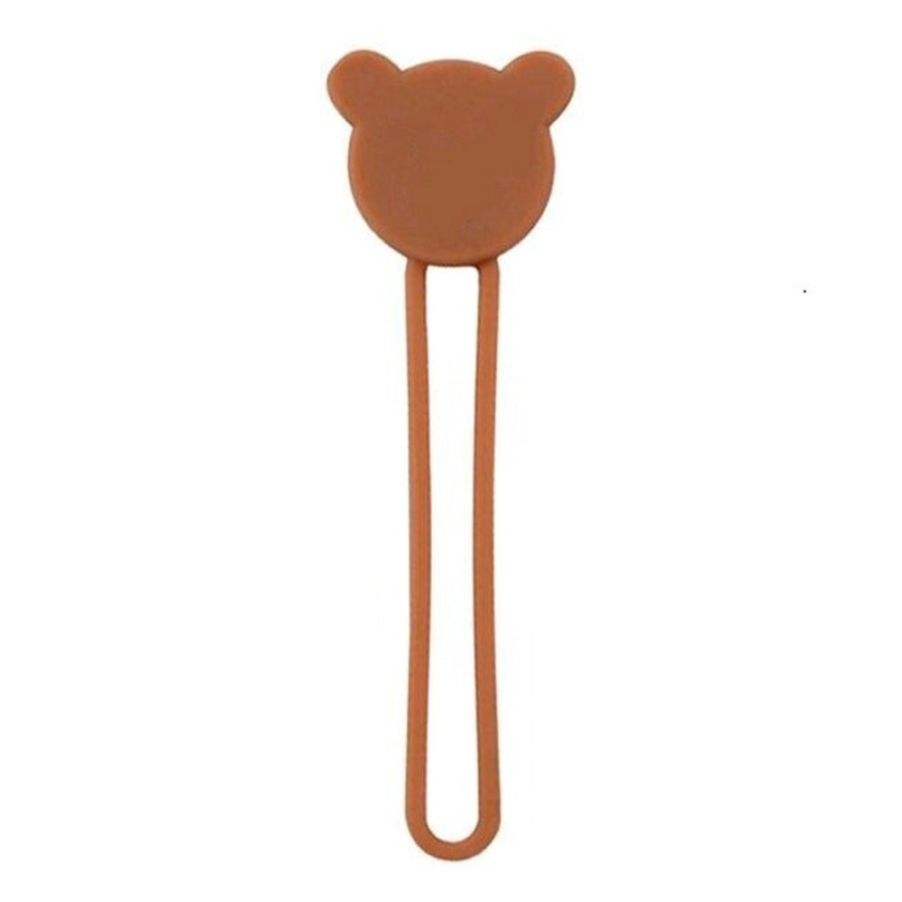 Cable Tie in Silicone - Brown