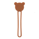 Cable Tie in Silicone - Brown