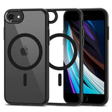 iPhone 7 / 8 / SE Tech-Protect Magmat Case - MagSafe Compatible - Transparent / Black