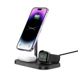 Tech-Protect A22 3-in-1 Wireless Charger 18W - MagSafe Compatible - Black