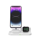 Tech-Protect A22 3-in-1 Wireless Charger 18W - MagSafe Compatible - White