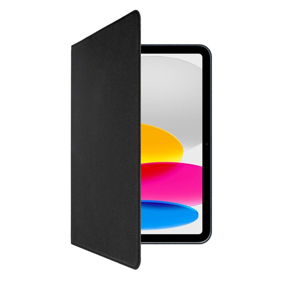 iPad 10.9" (2024/2022) Gecko Easy-Click Leather Flip Case - Black