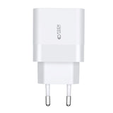 Tech-Protect Network 30W Wall Charger w. 1 x USB-C & 1 x USB-A - White