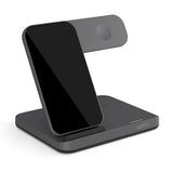 Spello 3-in-1 Wireless Charger Stand 15W - Black