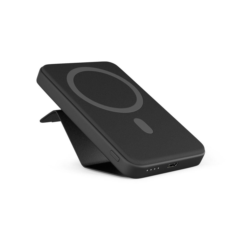Epico UltraPack Stand 7,000mAh Powerbank with 2 x USB-C - MagSafe Compatible - Black