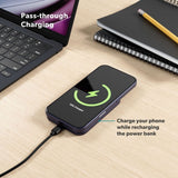 Epico UltraPack Slim 3,000mAh Wireless Powerbank - MagSafe / Qi2 Compatible - Dark Blue