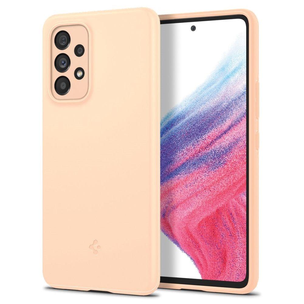 Samsung Galaxy A53 (5G) Spigen Thin Fit Case - Cotton Peach