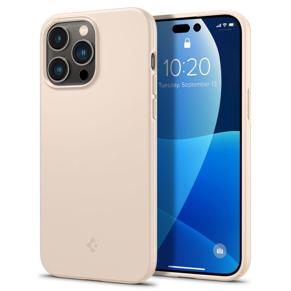 iPhone 14 Pro Spigen Thin Fit Case - Beige