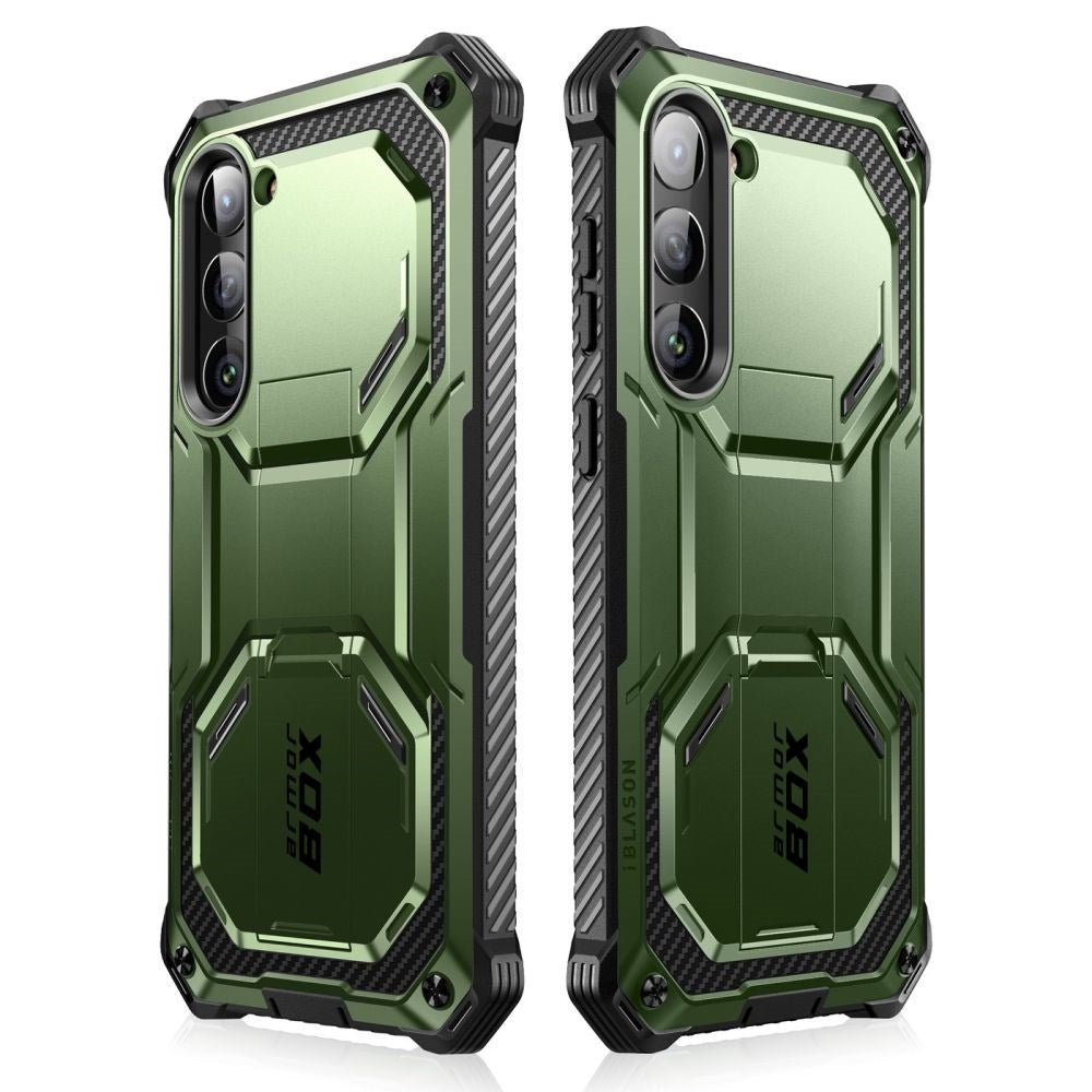 Samsung Galaxy S23+ (Plus) i-Blason Armorbox Case - Drop Proof Case with Screen Protection - Green