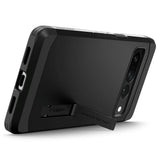 Google Pixel 7 Pro Spigen Tough Armor Case w. Kickstand - Black