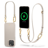 iPhone 15 Pro Cyrill Classic Charm Hybrid Case - MagSafe Compatible - Cream