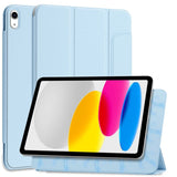 iPad 10.9" (2022) Tech-Protect Smartcase Magnetic Case Tri-fold - Light Blue