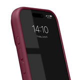 iPhone 17 iDeal Of Sweden Silicone Case - MagSafe Compatible - Fine Wine Bloom