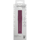Apple Watch (38/40/SE/41/42mm) iDeal of Sweden Soft Swirl Silicone Watch Strap - Size M/L - Velvet Plum