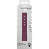 Apple Watch (38/40/SE/41/42mm) iDeal of Sweden Soft Swirl Silicone Watch Strap - Size S/M - Velvet Plum