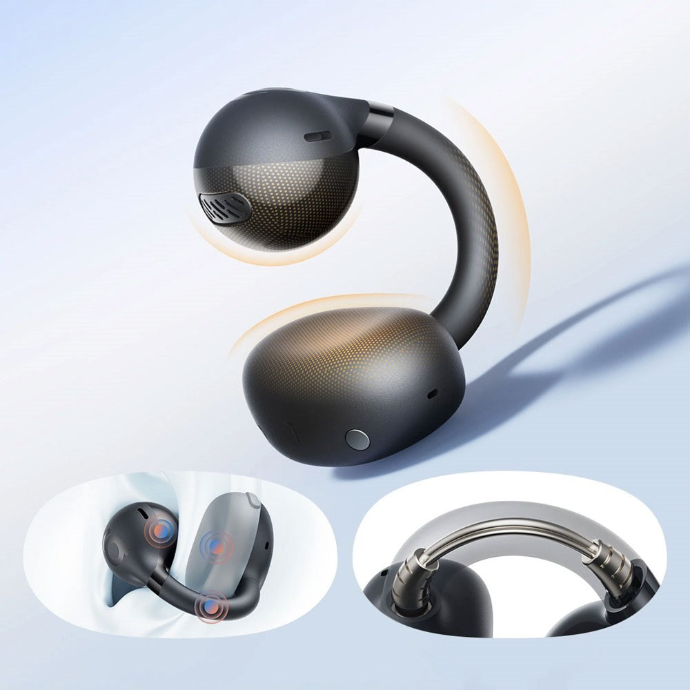 Baseus Bass BC1 Clip True Wireless Headphones - Open-Ear - Black