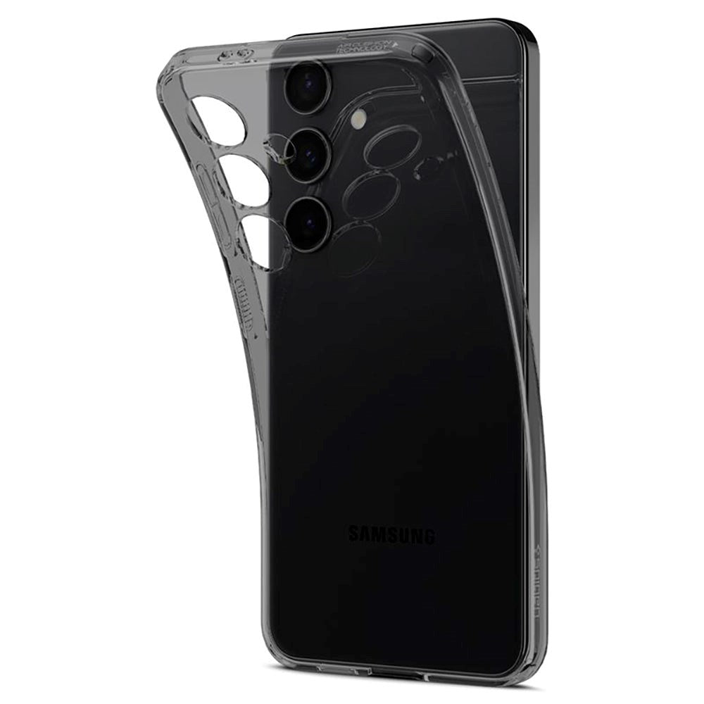 Samsung Galaxy S24 Spigen Liquid Crystal Case - Transparent / Black