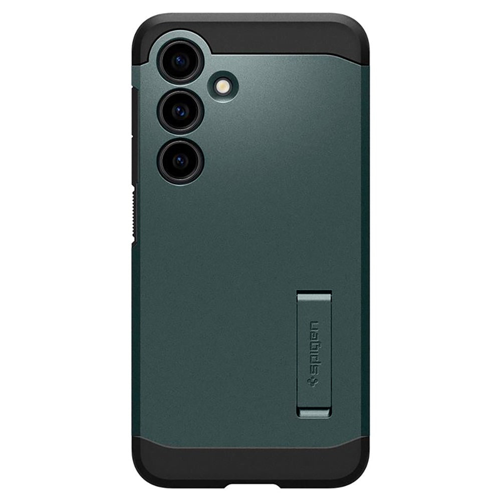 Samsung Galaxy S24 Spigen Tough Armor Case w. Kickstand - Green