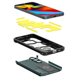 Samsung Galaxy S24 Spigen Tough Armor Case w. Kickstand - Green