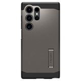 Samsung Galaxy S24 Ultra Spigen Tough Armor Case w. Kickstand - Gunmetal