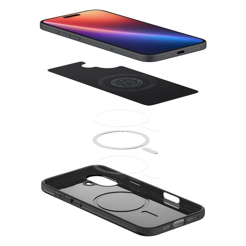 iPhone 16 Plus Spigen Thin Fit Case - MagSafe Compatible - Black