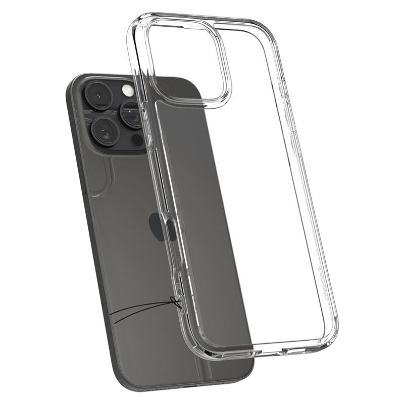 iPhone 16 Pro Spigen Crystal Hybrid Case - Transparent