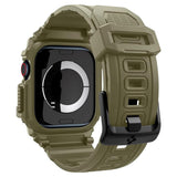 Apple Watch 10 (46mm) Spigen Rugged Armor Pro Strap with Case - Green