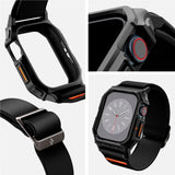 Apple Watch 10 (46mm) Spigen Lite Fit Pro Strap with Case - Black