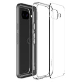 Google Pixel 9a Spigen Hybrid Crystal Clear Case - Transparent