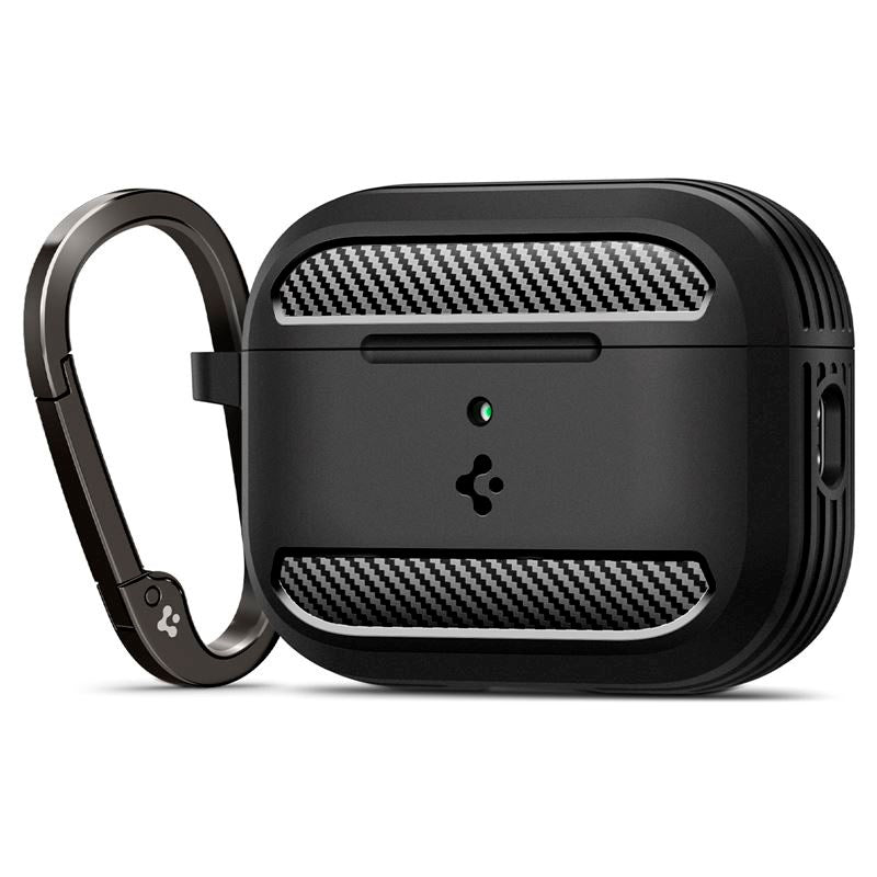 Apple AirPods Pro (3rd Gen.) Spigen Rugged Armor Case - Matte Black